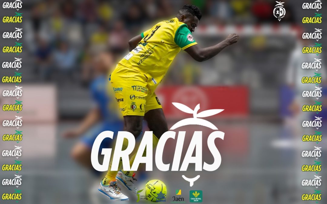 Ángel Bingyoba Vuiti pone fin a su etapa en el Jaén Paraíso Interior FS