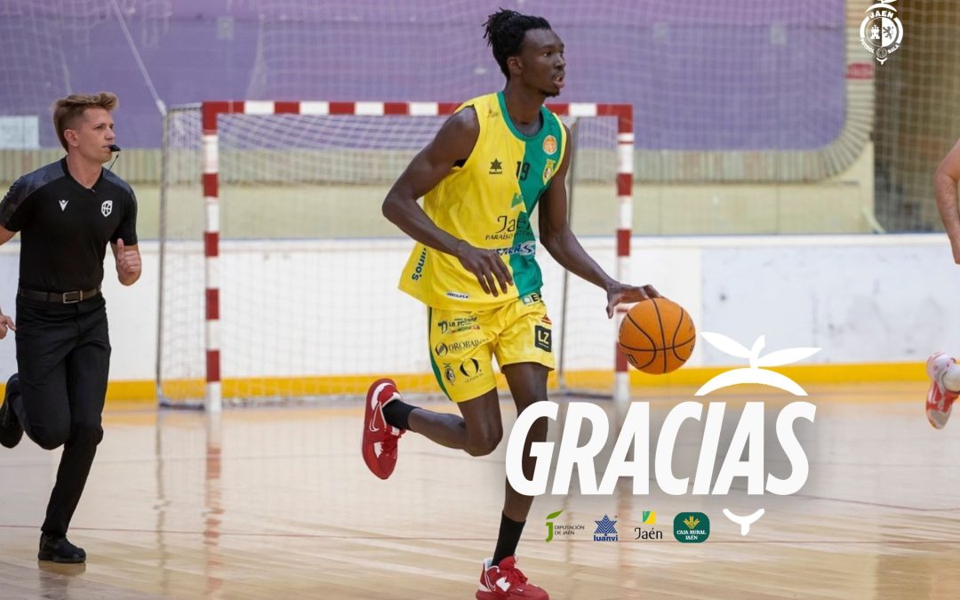 Pape Ablaye Sow cierra su etapa en el Jaén Paraíso Interior FS Baloncesto