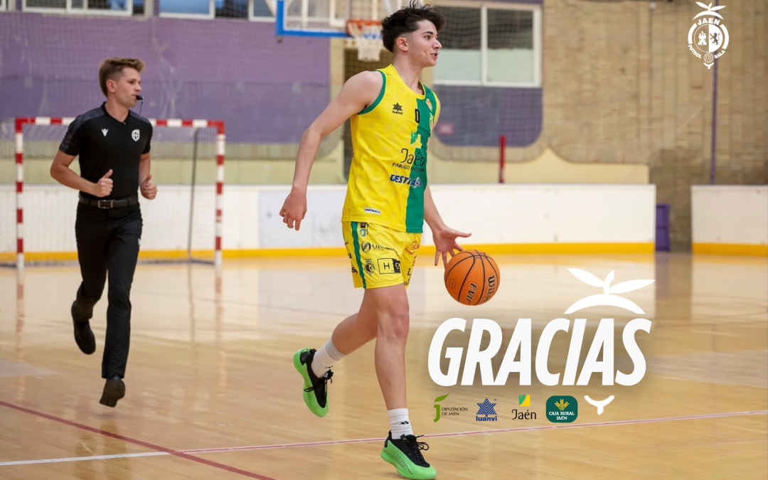 Orozco finaliza su etapa en el Jaén Paraíso Interior FS Baloncesto